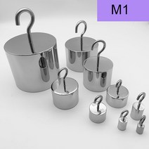 표준분동 무게추 저울추 M1 단일 후크 무게 10g-2kg 표준 카운터 웨이트 스테인리스 스틸 교정 저울 전자 포함, 200g