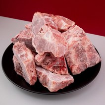 듀록 돼지 목뼈 1kg+1kg 살코기가득 감자탕용, 듀록 돼지 목뼈 1kg+1kg 살코기