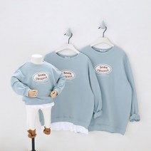 스네이즈 패밀리룩 맨투맨 돌촬영 빅사이즈 가족사진의상 핑크 스카이블루