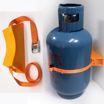 LPG 가스통 고정 벨트 캠핑카 카라반 트레일러 브라켓