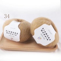 앙고라 크롭 여자 꽈배기 니트 가디건 25 그람/몫 모헤어 원사 크로 셰 뜨개질 스웨터와 목도리에 대 한 부드러운 따뜻한 아기 양모