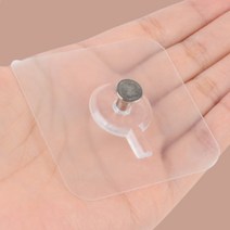못없이액자걸기 현관마스크걸이 시계걸이 벽액자걸이, 둥근나사형