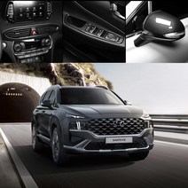 유투카 더뉴 싼타페 실내 실외 카본 몰딩 튜닝 인테리어 베스트 용품, 09.리얼카본 패들쉬프트 2P [블랙]