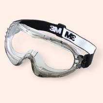 3M 고글 보안경 자외선차단 김서림방지 탈부착형, 1개