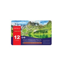 [세르지오]수채색연필세트 12색, 옵션없음:[6333960]옵션없음