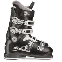 Nordica 스키신발 Sportmachine 65 W Ski Boots Womens 2024, Black/Anthracite/White, 24.5