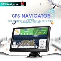 HD 차량용 GPS 네비게이터 FM 송신기 GPS 터치 스크린 휴대용 위성 네비게이터 음성 알림 듀얼 시스템 지도, 03 Europe