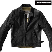 [스피디 SPIDI] P180 ROCK LEATHER JACKET 락 레더 자켓, BLACK(026)