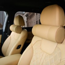 볼보 XC40 XC90 XC60 S90 S60 V90 V60 전용 목쿠션 1+1, 1+1 모던, 새들브라운