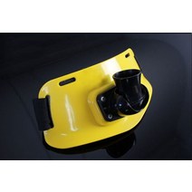 낚시파이팅벨트 조절 패딩 전문 어부 패드, 옐로우 블랙