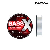 다이와 배스X 후로로 100m 카본라인 배스낚시, 14LB