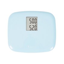 스포뱅크 아이워너 미니 체중계, 1개, 파스텔블루
