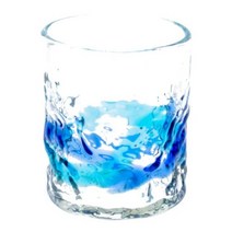 데코 락 글라스 블루블루