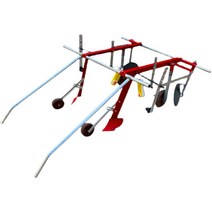 수동 무동력 비닐 씌우는 기계 멀칭기 피복기 농기계, 저능선 0.3-2m