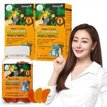 네추럴라이즈 어린이 비타민C 아연 구미 60개입 x 2박스, 단품, 단품