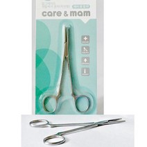 반려동물 귀털제거 겸자가위 직선형 2개 귀세정 애견