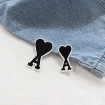 이노99 봉제식와펜 하트에이(블랙2종)