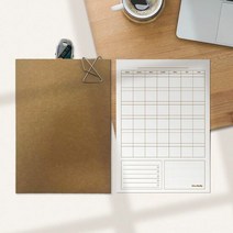 1300K I AM MEGAN 크라프트 바인더 A5 MEMO PAD 세트, 종류:I AM RURU(줄)|바인더:바인더