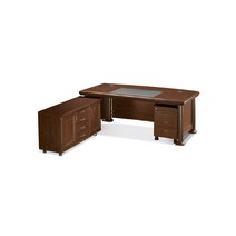 WND200 중역용 책상 (사이드 이동서랍 별도) 임원용 고급 대표님책상, W1800xD900xH750
