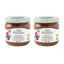 PROSAIN 프로사인 에그 플랜트 가지 카포나타 양념 소스 병 통조림 eggplant caponata 388ml 2개, 1세트