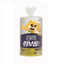 뽀삐 점보롤 1겹(500M*4롤), 1