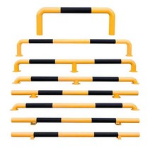 주차금지대 지정주차 진입금지 차단봉 철제 접이식, m자형 2000x76x200 1.5 두께