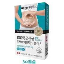 FIT 장용성 캡슐 17종 혼합유산균 100억유산균 프로바이오틱스 아연보충 30캡슐