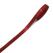 (주)아트인 컬러 레터링 공단리본 6mm (90cm), 레드