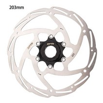자전거 디스크 휠 M 로드 바이크 브레이크 센터록 로터 140mm 160mm 180mm 203mm 센터 잠금 유압 열 분산, [04] 203mm