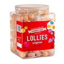 Smarties Double Lollies 56 Ounce 200 Count, 1