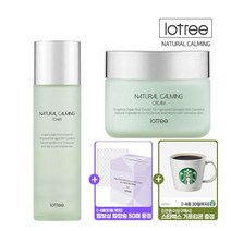 기프티콘 +화장솜 50매리뉴얼로트리 내추럴 카밍 고보습 2종토너+카밍 크림