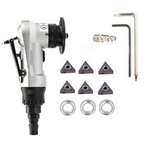 에어 면취기 미니 공압 모따기 기계 휴대용 금속 트리밍 도 블레이드 및 베어링, 02 Set A