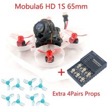 JMT Mobula6 HD Mobula 6 1S 65mm Brushless Bwhoop FPV 레이싱 무인기 4in1 Crazybee F4 Lite Runcam Nano3 Preo, Mobula6 HD Frsky RX 2