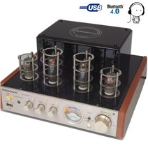 진공관스피커 nobsound ms-10d mkii 블루투스 오디오 튜브 앰프 헤드폰 usb 음악 플레이어 스피커 앰프, ms-10dmkii bt 블랙