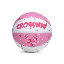 범용 CROSSWAY 전용 훈련 시험구 7호공 농구공6호, T06-3058-PU-핑크화이트
