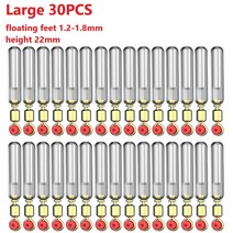 30pcs 드리프트 낚시 플로트 레스트 실리콘 회전 부표 시트 플로트 홀더 스토퍼 bobber 낚시 태클 액세서리, CHINA, L 임의의 색상