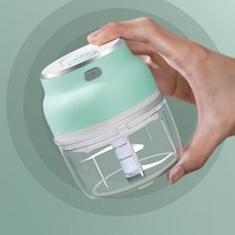 미니제빙기 USB 전기 미니 음식 마늘 야채 쵸퍼 그라인더 크러셔 프레스 너트 고기 과일 양파 믹서 프로세, 한개옵션0