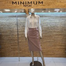 미니멈 NC13 잔쳬크 H라인 스커트 MWAGWS1180