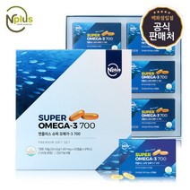마더네스트 [마더네스트] 엔플러스 슈퍼오메가3 700 기프트 세트 (4개월분), 선택완료, 단품없음