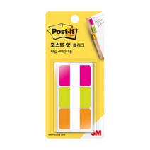 포스트-잇 인덱스탭 N686-PGO 인덱스탭 3색 3M, 상세 설명 참조, 단품