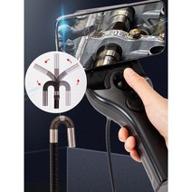 내시경 카메라 머리조정 LED 배관 내부 확인 고성능 방수 가성비, A. 1080p, H. 3m밴드 6mm4로 전환내시경