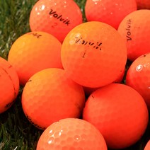 볼빅 로스트볼 컬러볼 연습용 컬러별 구매, V9555A볼빅 연습용 오렌지B급10개