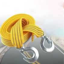 3 톤 3m 강력한 자동차 견인 로프 자동 케이블 스트랩 후크가 있는 바인드 풀 바이크 오토바이 차량에 적합