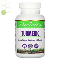 파라다이스허브 심황 유기농강황 250mg 180정, 1+1