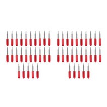 HLZS-50Pcs 45 Degree For Roland Cutting Plotter Vinyl Cutter Knife Blade High Hardness Tungsten Carb, 01 MULTI