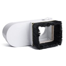 CNC 스핀들 밀링 머신 먼지 커버 브러시 모터 라우터 목공을위한 65mm/85mm/100mm/125mm 직경 집진기, 09 125mm  Diameter