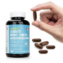 (180캡슐)눈 건강과 혈행개선을 한알로 슈퍼비젼 마리골드 루테인 오메가3 비타민A