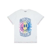 [가니] 라이트 져지 스마일리 반팔티 T3299-151