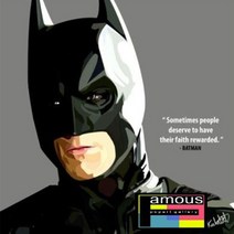 팝아트액자 배트맨 SOMETIMES PEOPLE 액자