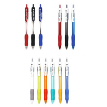 동아 애니플러스 볼펜 0.5 0.7mm, 0.5mm, 화이트／블랙 잉크(31)